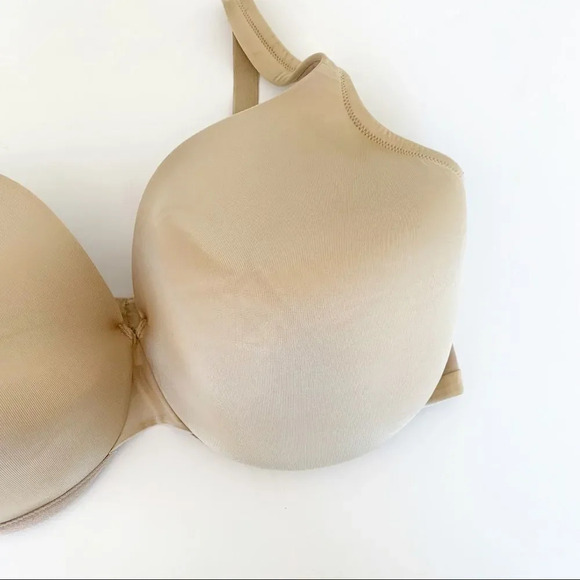 Cacique Lightly Lined Full Coverage Nude Bra Underwire 42G Plus Curvy Smooth Cup - Picture 6 of 11